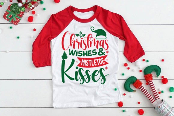 Christmas Wishes Mistletoe Kisses