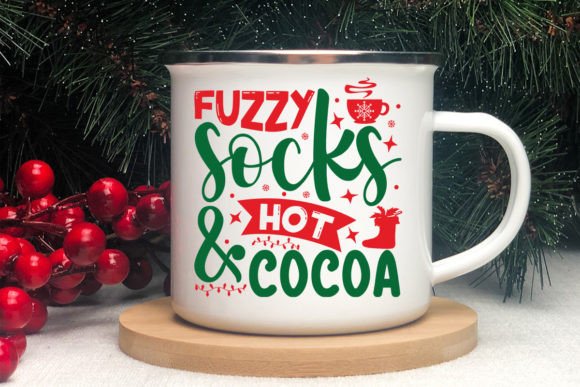Fuzzy Socks Hot Cocoa