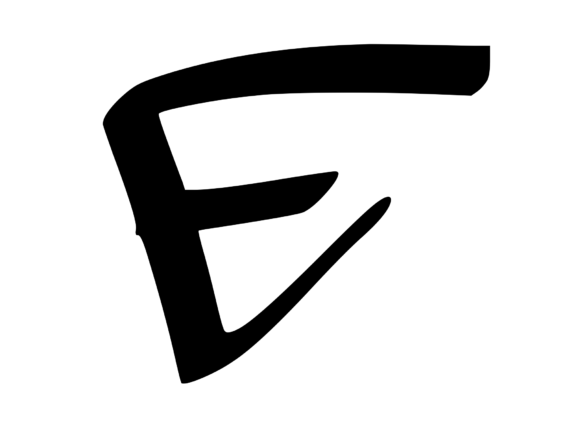 Graffiti Street Tag Mono Letter E: Real Talk from a Designer