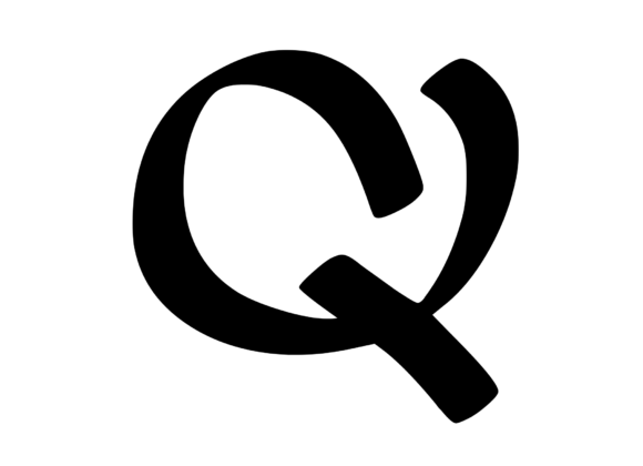 Graffiti Street Tag Mono Letter Q – Real Talk for Stitchers