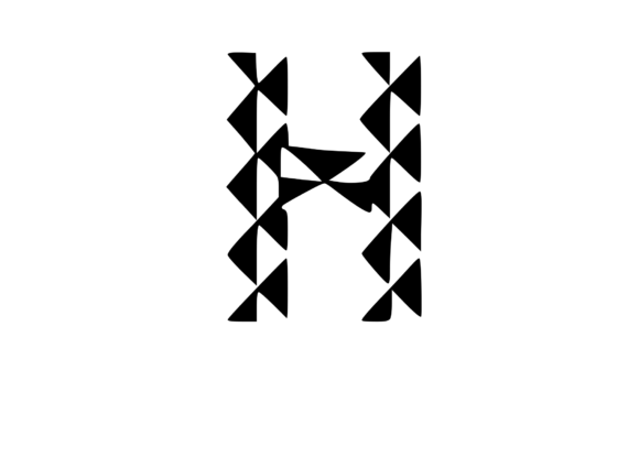 Playful Geometric Pattern Mono H