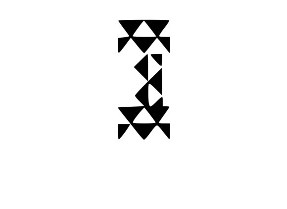 Playful Geometric Pattern Mono I
